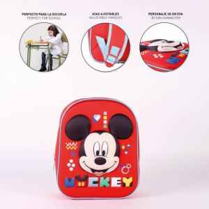 Disney Mickey 3D hátizsák, táska 31 cm