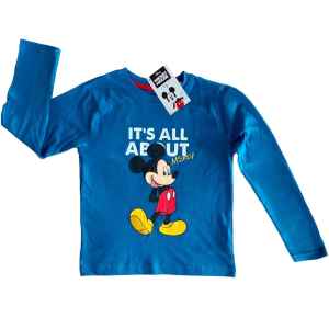 Disney Mickey All About gyerek hosszú ujjú póló 3 - 8 év / 98 - 128 cm