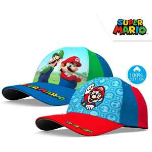 Super Mario & Luigi gyerek baseball sapka 52-54 cm