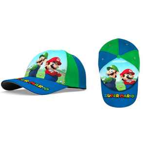 Super Mario & Luigi gyerek baseball sapka 52-54 cm