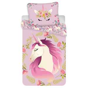 Unikornis ágyneműhuzat 140×200cm, 70×90 cm