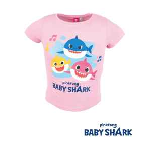 Baby Shark Fun gyerek rövid póló, felső 92-116 cm