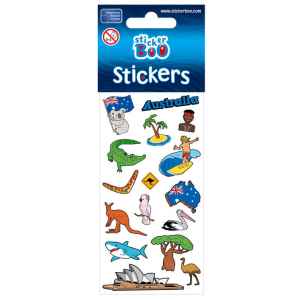 Utazás, Ausztrália matrica szett