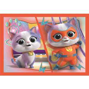 SzuperCicák Hero 4 az 1-ben puzzle Clementoni