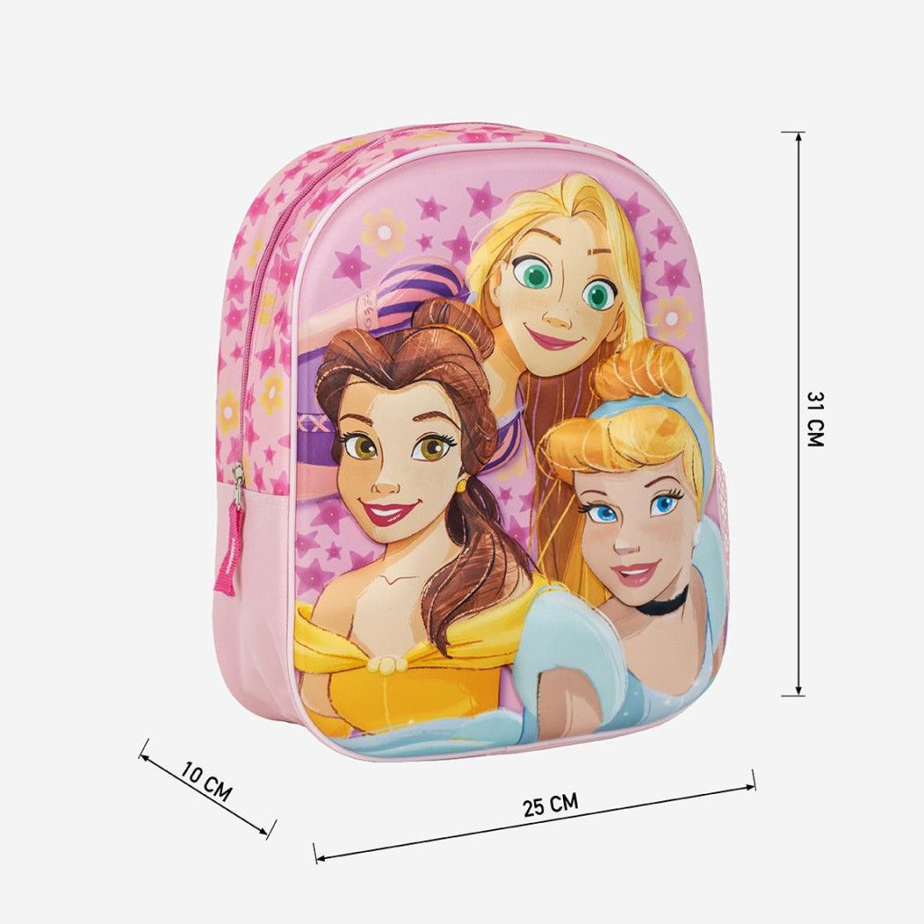 Disney Hercegnők 3D hátizsák, táska 31 cm