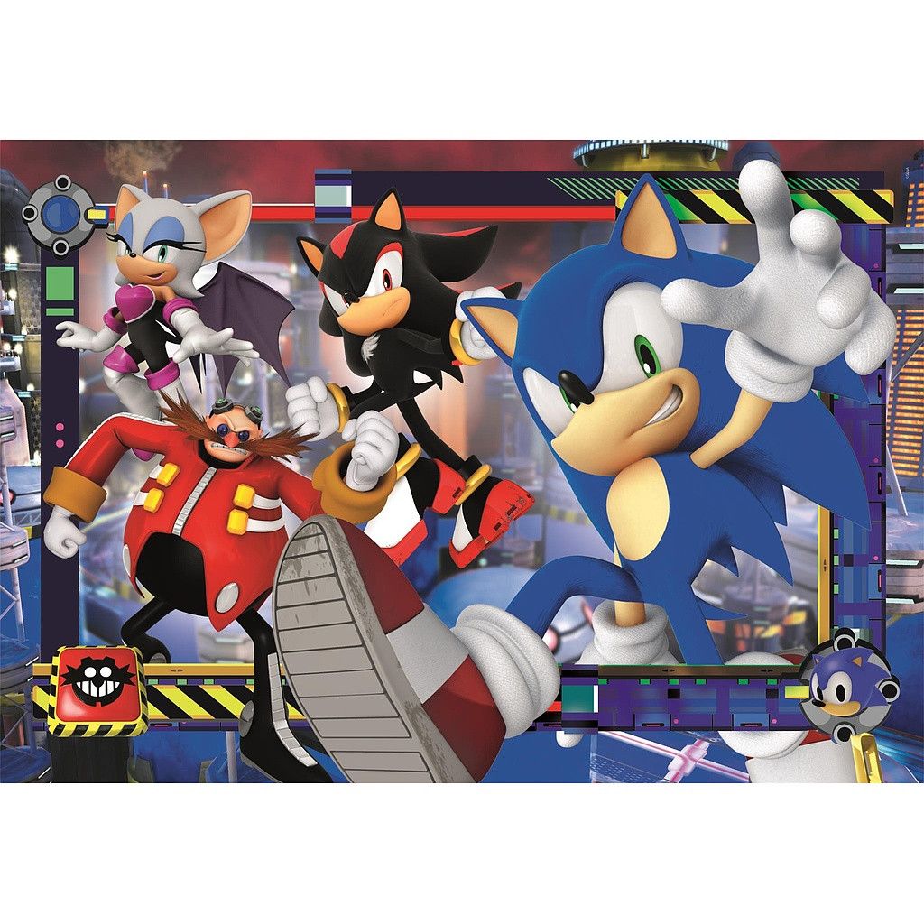 Sonic a sündisznó 180 db-os puzzle Clementoni