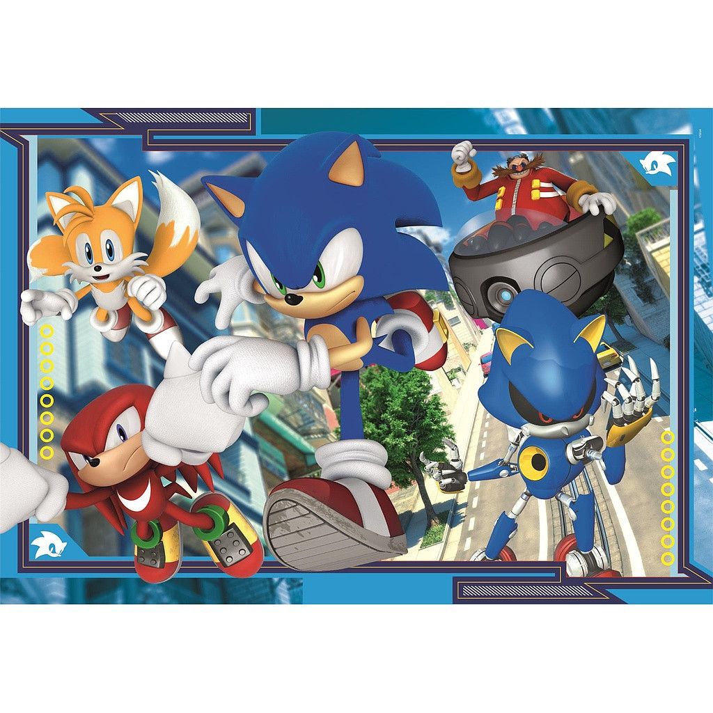 Sonic a sündisznó 180 db-os puzzle Clementoni