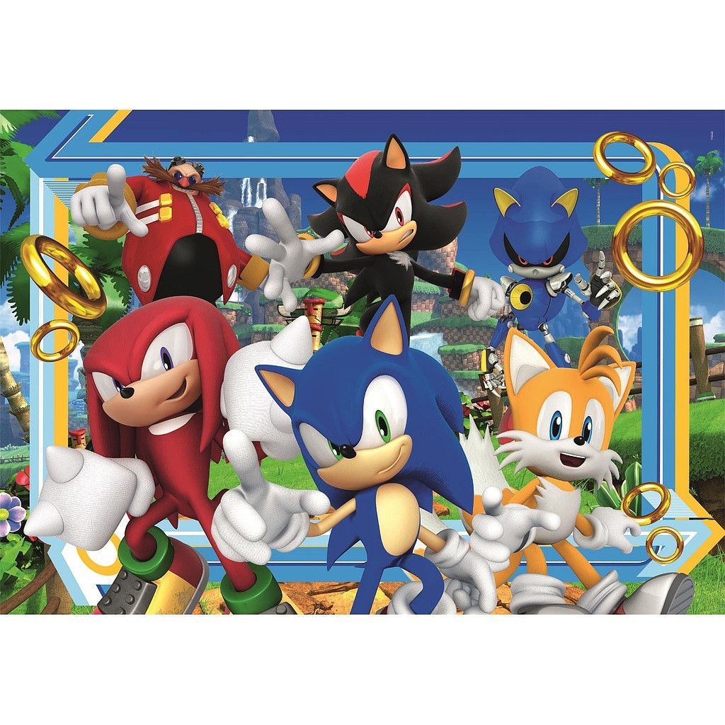 Sonic a sündisznó 180 db-os puzzle Clementoni