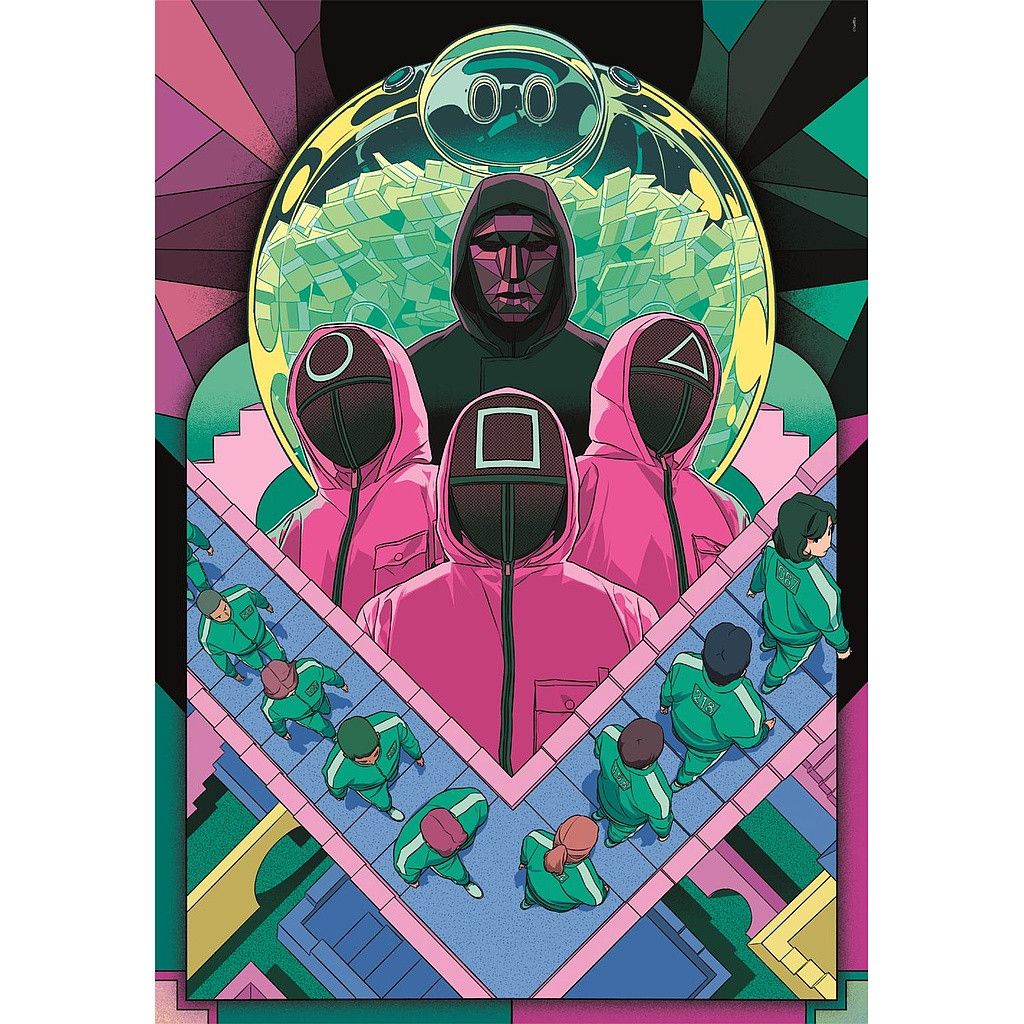 Nyerd meg az életed Shapes of Power 1000 db-os Compact puzzle Clementoni