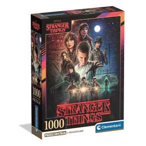 Stranger Things 1000 db-os Compact puzzle Clementoni