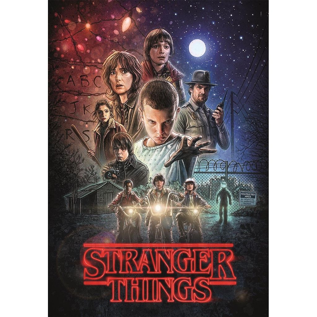 Stranger Things 1000 db-os Compact puzzle Clementoni