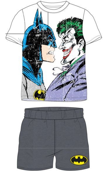 Batman VS Joker gyerek rövid pizsama 116 cm