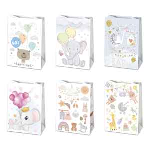 Babaváró Welcome papír ajándéktasak, ajándékzacskó 23x32x11 cm