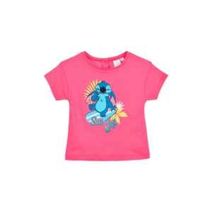 Disney Lilo és Stitch, A csillagkutya Surf Pink baba póló, felső 6-24 hó