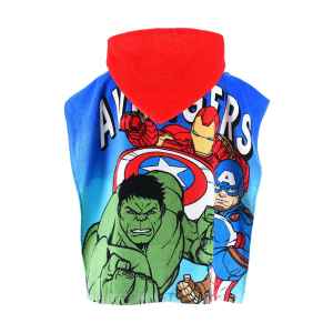 Bosszúállók strand törölköző poncsó 55x110 cm