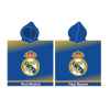 Real Madrid Blue strand törölköző poncsó 55x110 cm