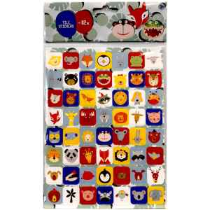 Állatos Jungle matrica szett 112 db-os