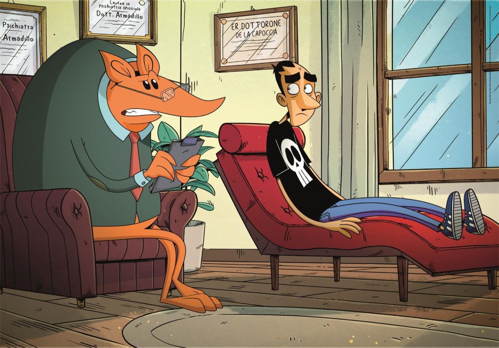 A világ ellen Dr Armadillo 1000 db-os Compact puzzle Clementoni