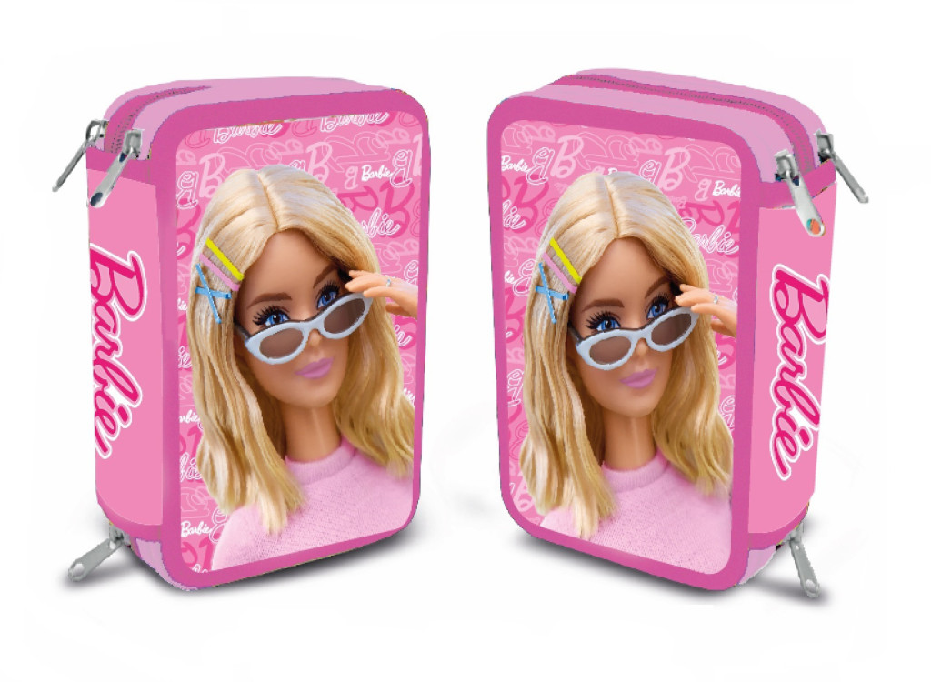 Barbie Glam Style tolltartó töltött 3 emeletes