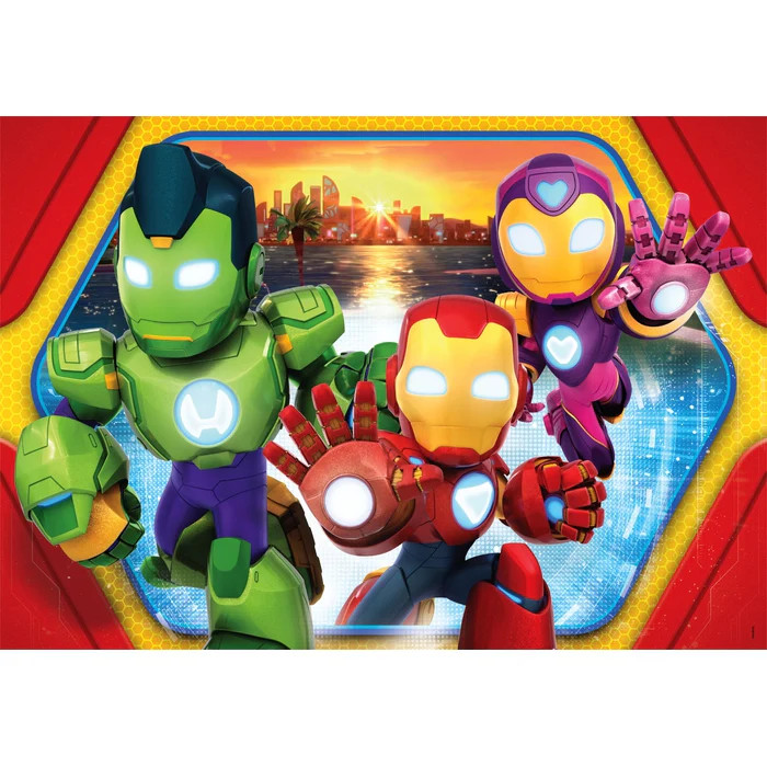 A Vasember és szupercsapata Hero Squad 24 db-os maxi puzzle Clementoni