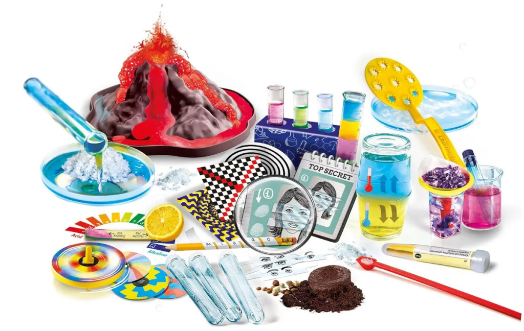 100 legjobb tudományos kísérlet készlet Science & Play Clementoni