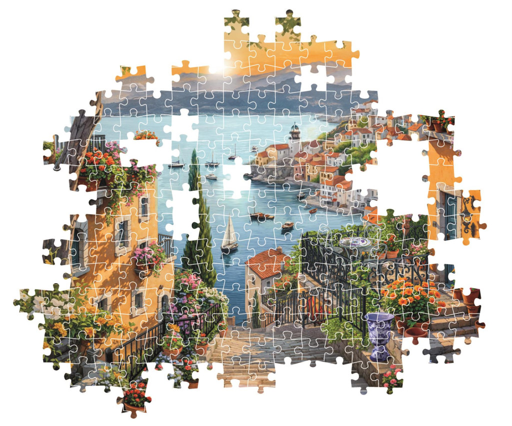 Kikötő Steps 1500 db-os puzzle Clementoni