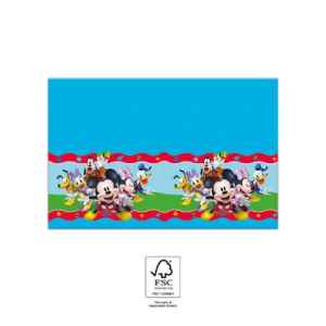 Disney Mickey Rock the House papír asztalterítő 120x180 cm FSC