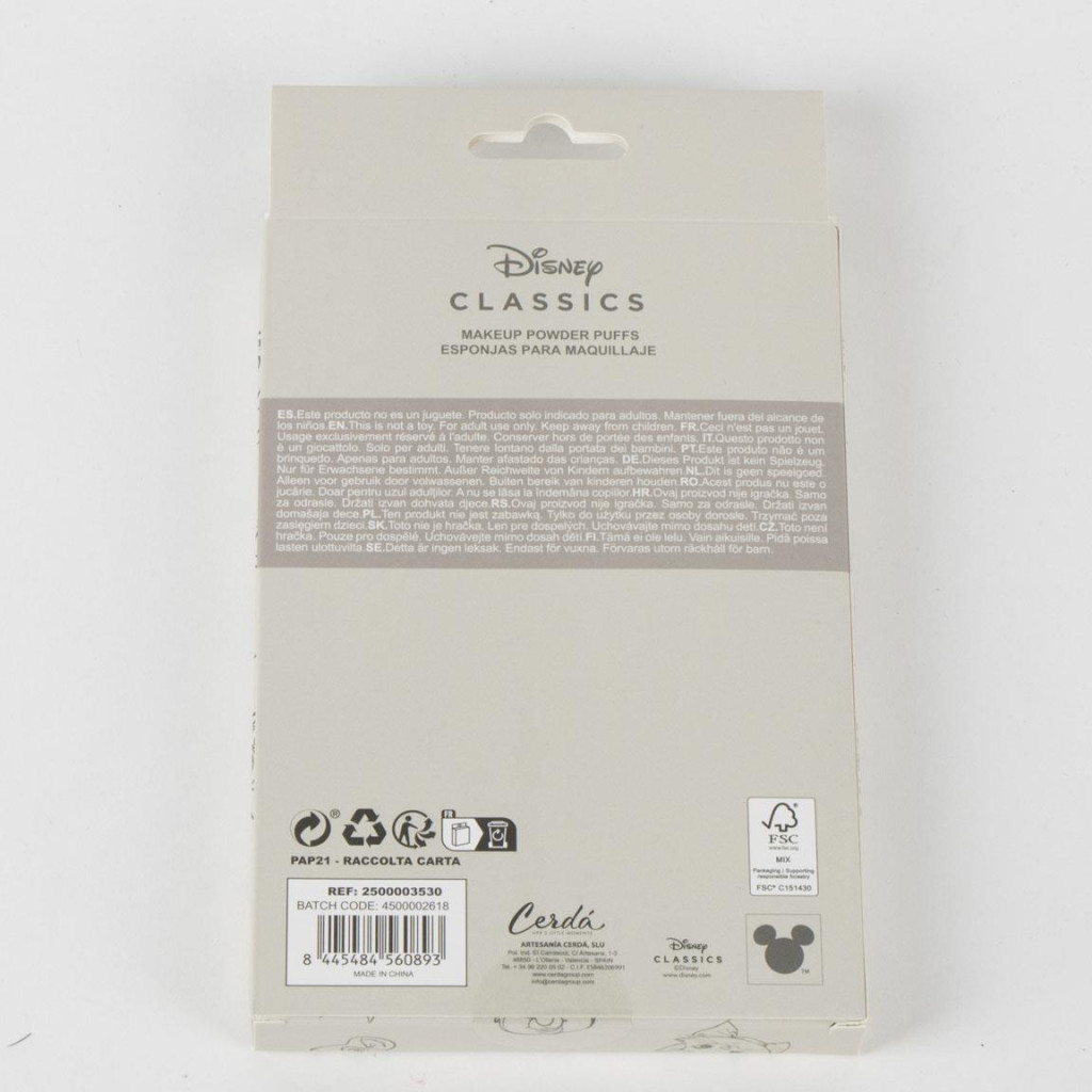 Disney Dumbo Cute sminkszivacs szett 4 db-os