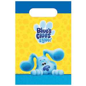 Azúrkék nyomok Fun ajándéktasak, ajándékzacskó 8 db-os