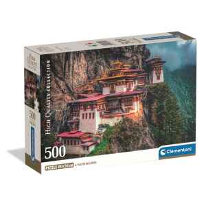 Kolostor The Tiger's Nest 500 db-os Compact puzzle Clementoni