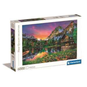 Alpok Lake 6000 db-os puzzle Clementoni